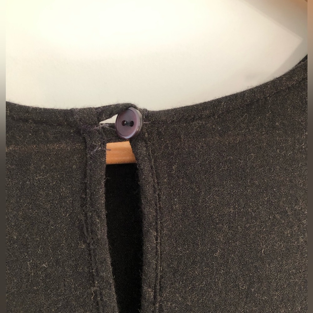 SOLD - Black Crane dress - Picture 8 of 9